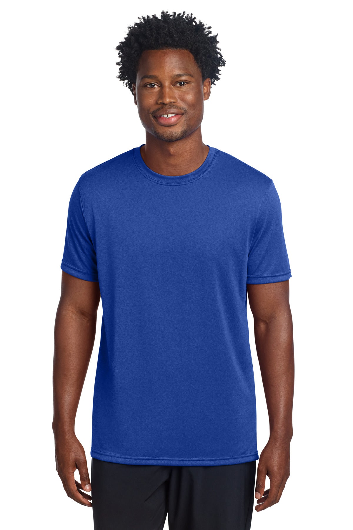 Custom True Royal Echo Tee ST760, personalized by SanCanDo Swag in Argyle, TX