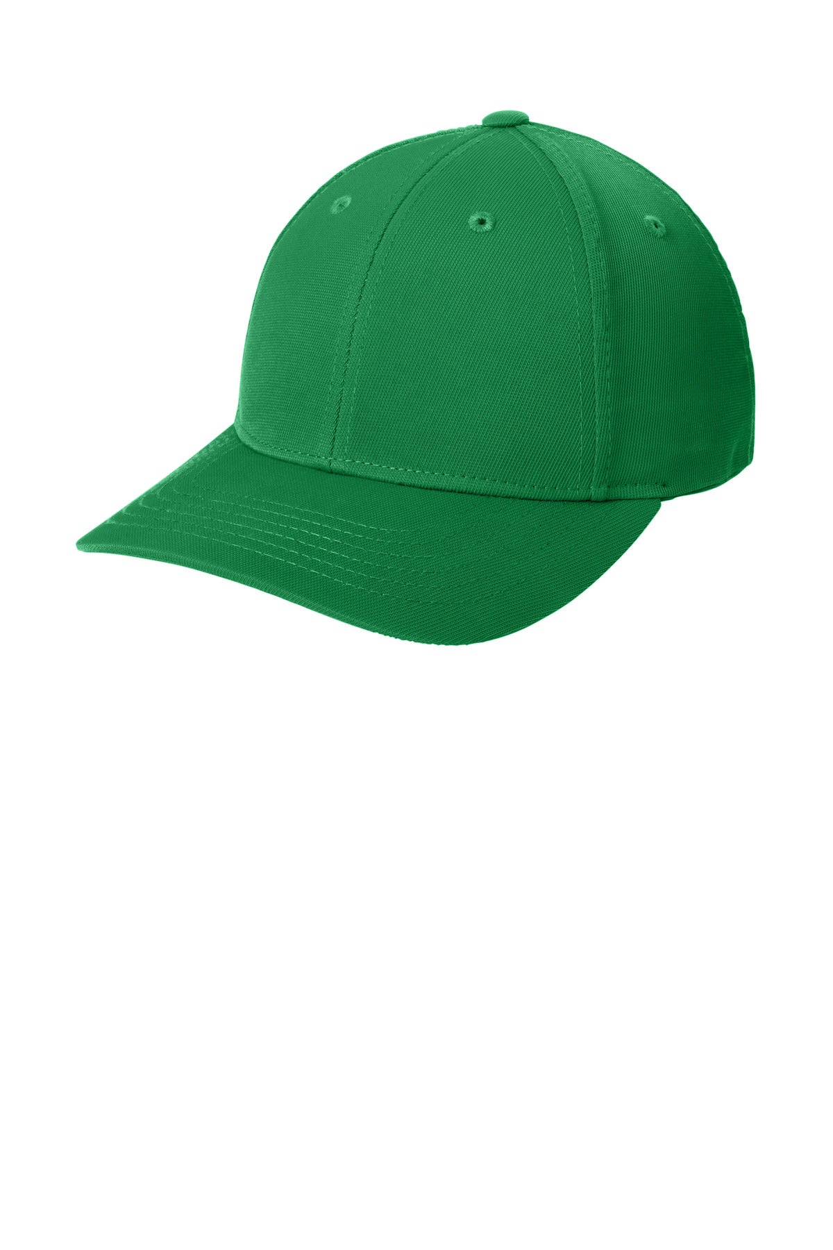 Custom Kelly Green Dry Zone Nylon Cap STC10, personalized by SanCanDo Swag in Argyle, TX