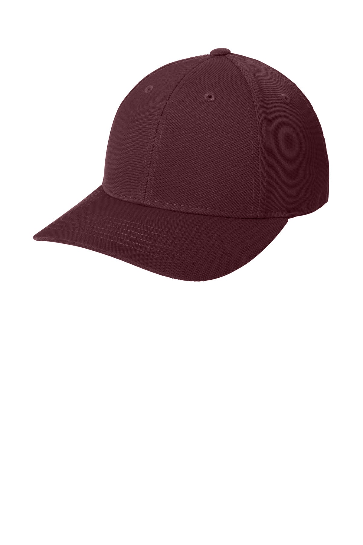 Custom Maroon Dry Zone Nylon Cap STC10, personalized by SanCanDo Swag in Argyle, TX