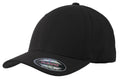 Custom Black Flexfit Performance Solid Cap STC17, personalized by SanCanDo Swag in Argyle, TX
