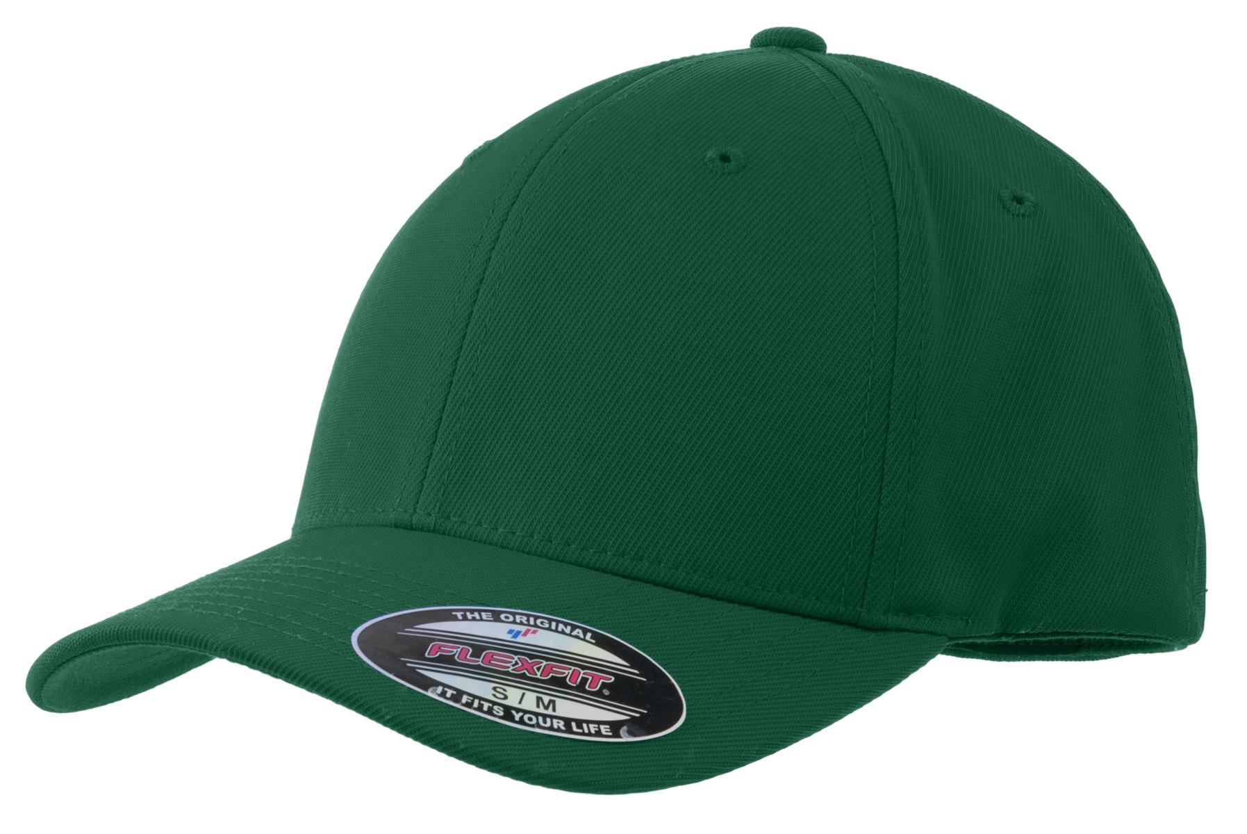 Custom Forest Green Flexfit Performance Solid Cap STC17, personalized by SanCanDo Swag in Argyle, TX