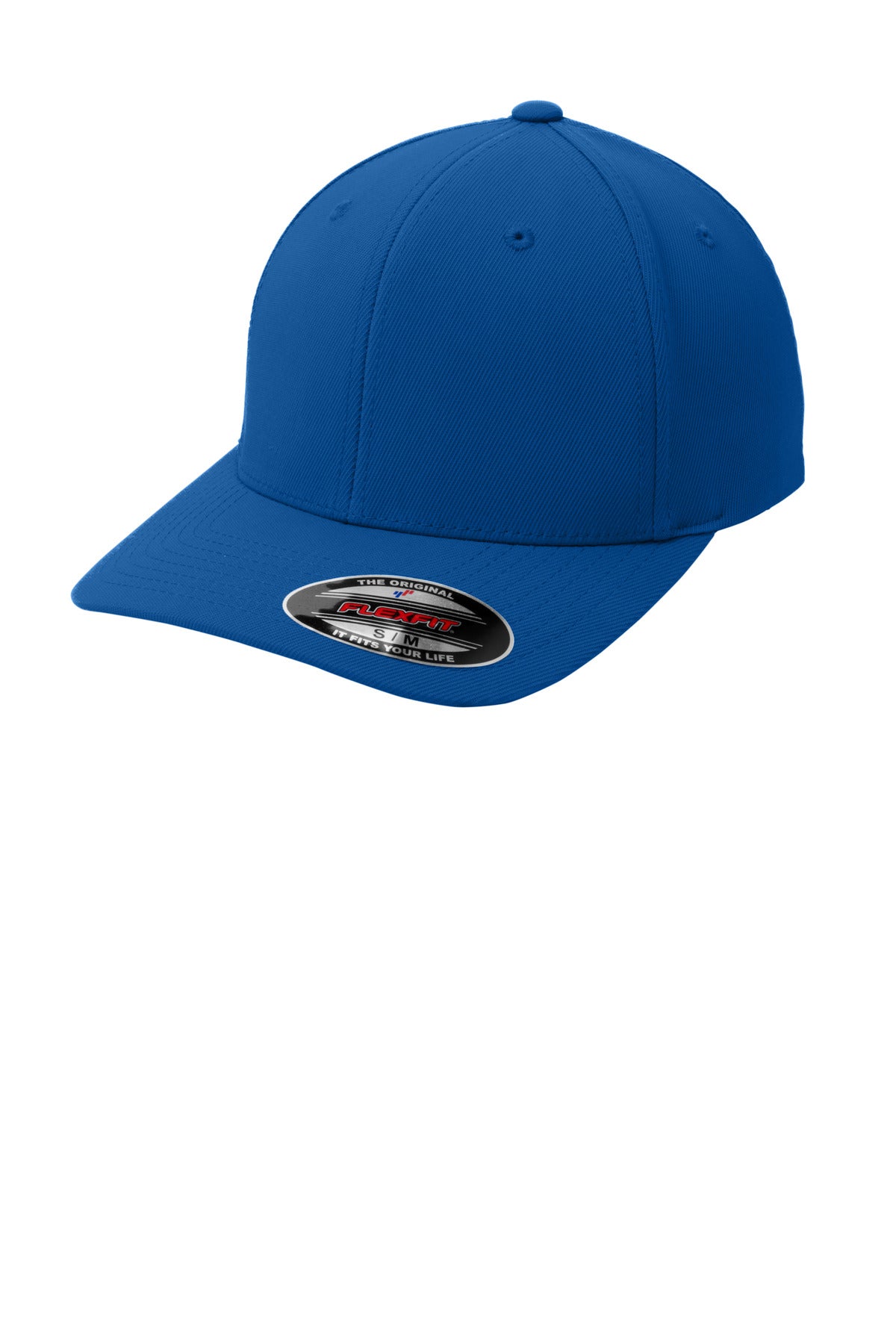 Custom True Royal Flexfit Performance Solid Cap STC17, personalized by SanCanDo Swag in Argyle, TX