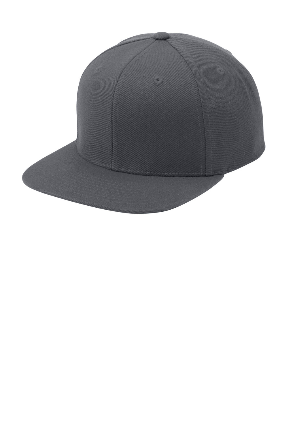 Custom Graphite YP Classics Flat Bill Snapback Cap STC19, personalized by SanCanDo Swag in Argyle, TX