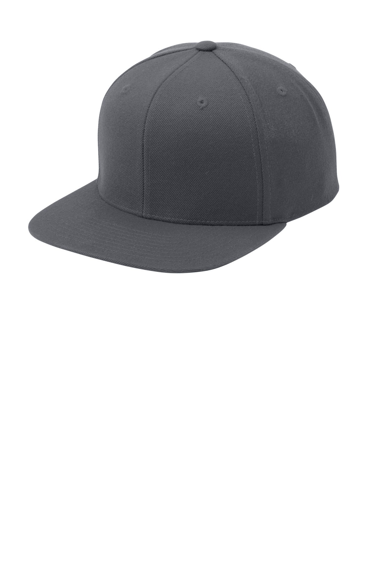 Custom Graphite YP Classics Flat Bill Snapback Cap STC19, personalized by SanCanDo Swag in Argyle, TX