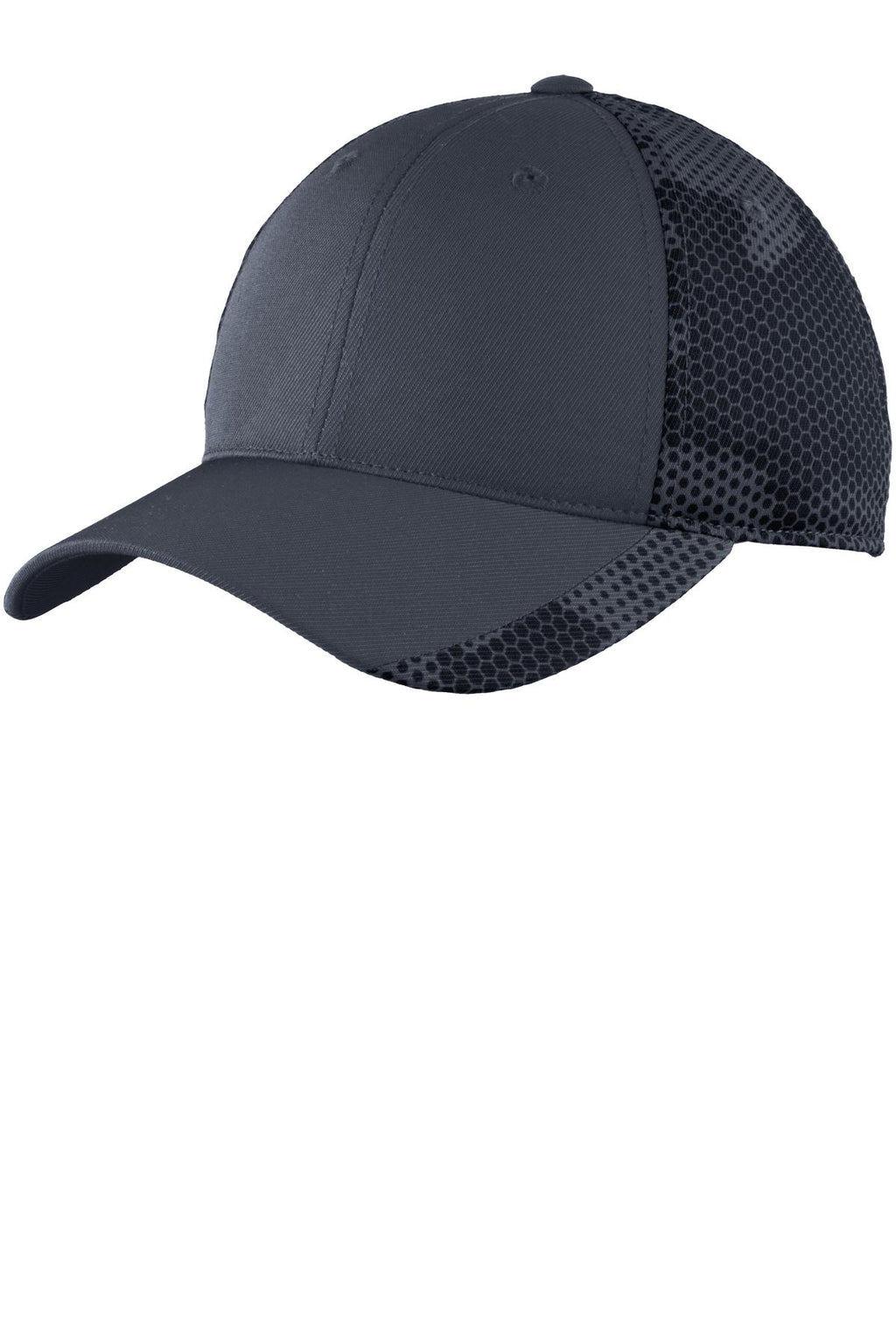 Custom Iron Grey CamoHex Cap STC23, personalized by SanCanDo Swag in Argyle, TX