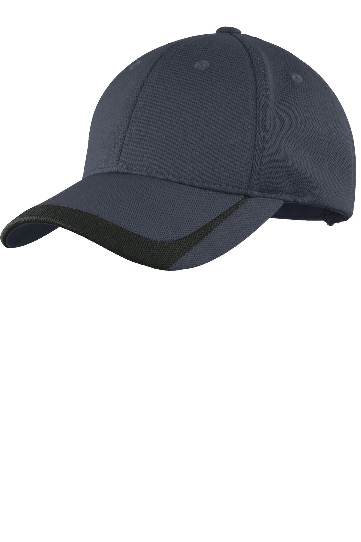 Custom Graphite/ Black Pique Colorblock Cap STC24, personalized by SanCanDo Swag in Argyle, TX