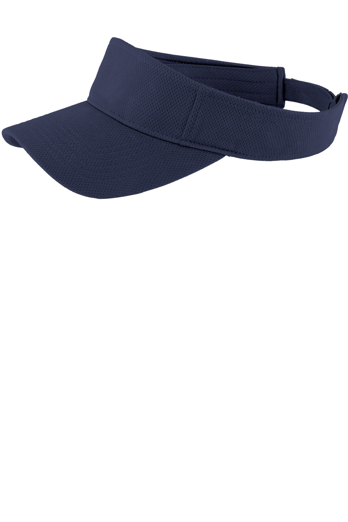 Custom True Navy PosiCharge RacerMesh Visor STC27, personalized by SanCanDo Swag in Argyle, TX