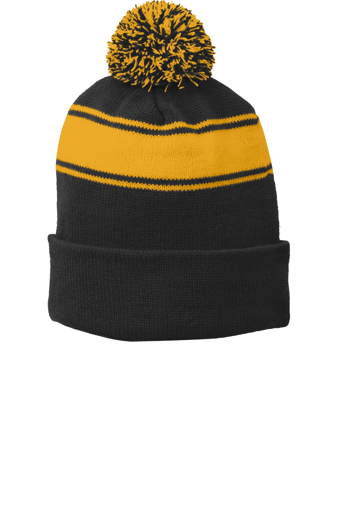 Black/ Gold | Front | hat_front