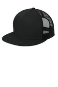 Custom Black/ Black Trucker Mesh Back Cap STC38, personalized by SanCanDo Swag in Argyle, TX