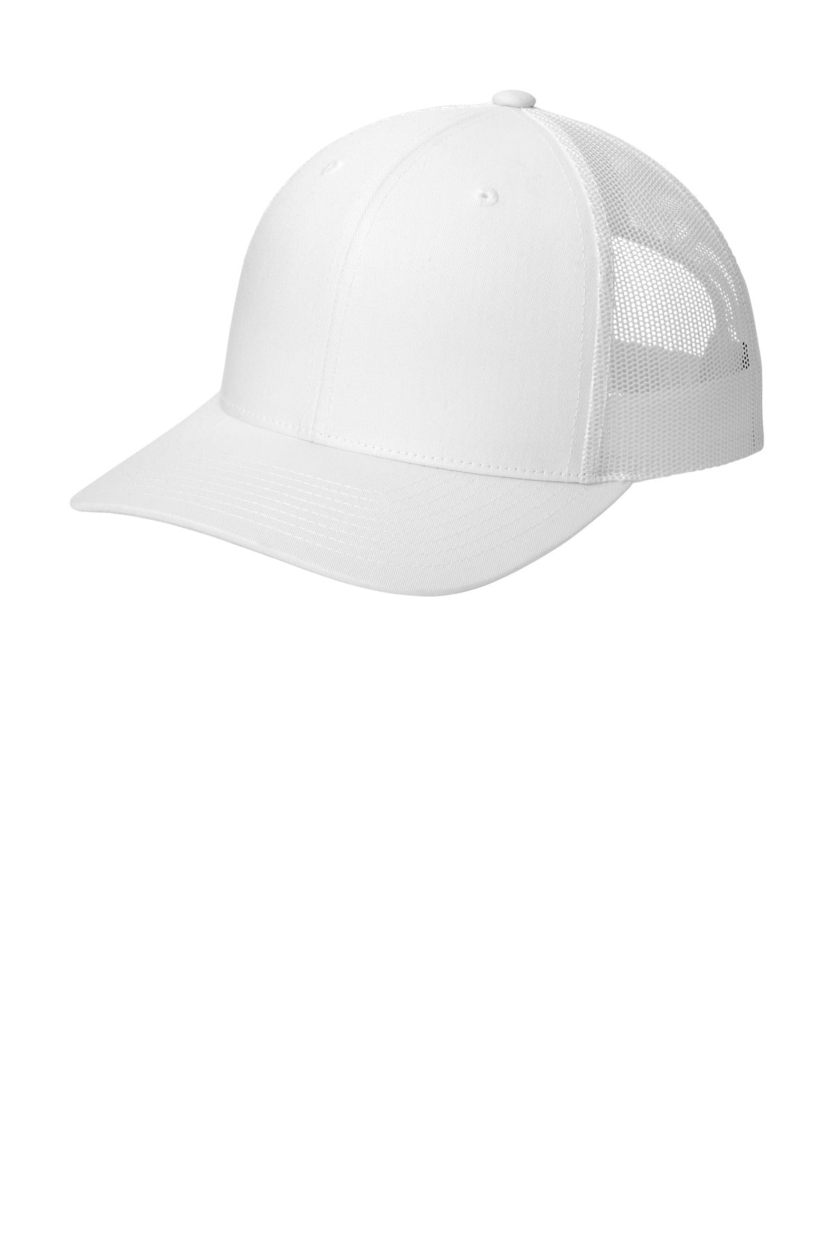 Custom White YP Classics Retro Trucker Cap STC39, personalized by SanCanDo Swag in Argyle, TX
