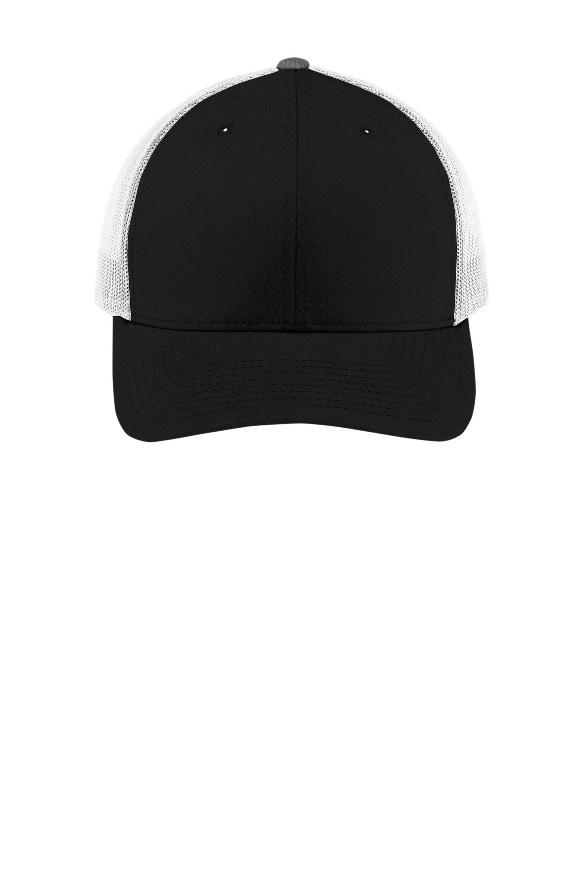 Custom Black/ White YP Classics Retro Trucker Cap STC39, personalized by SanCanDo Swag in Argyle, TX