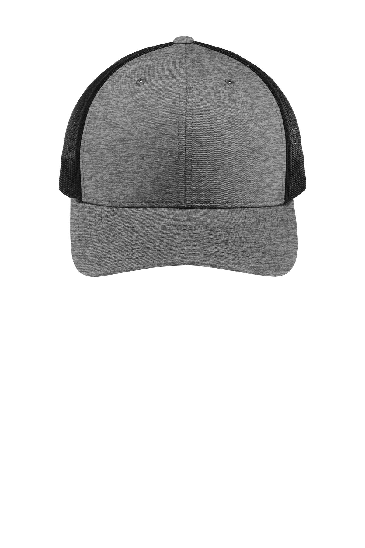 Heather Grey/ Black | Front | hat_front