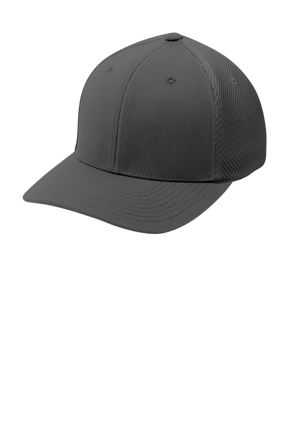 Custom Graphite/ Graphite Flexfit Air Mesh Back Cap STC40, personalized by SanCanDo Swag in Argyle, TX