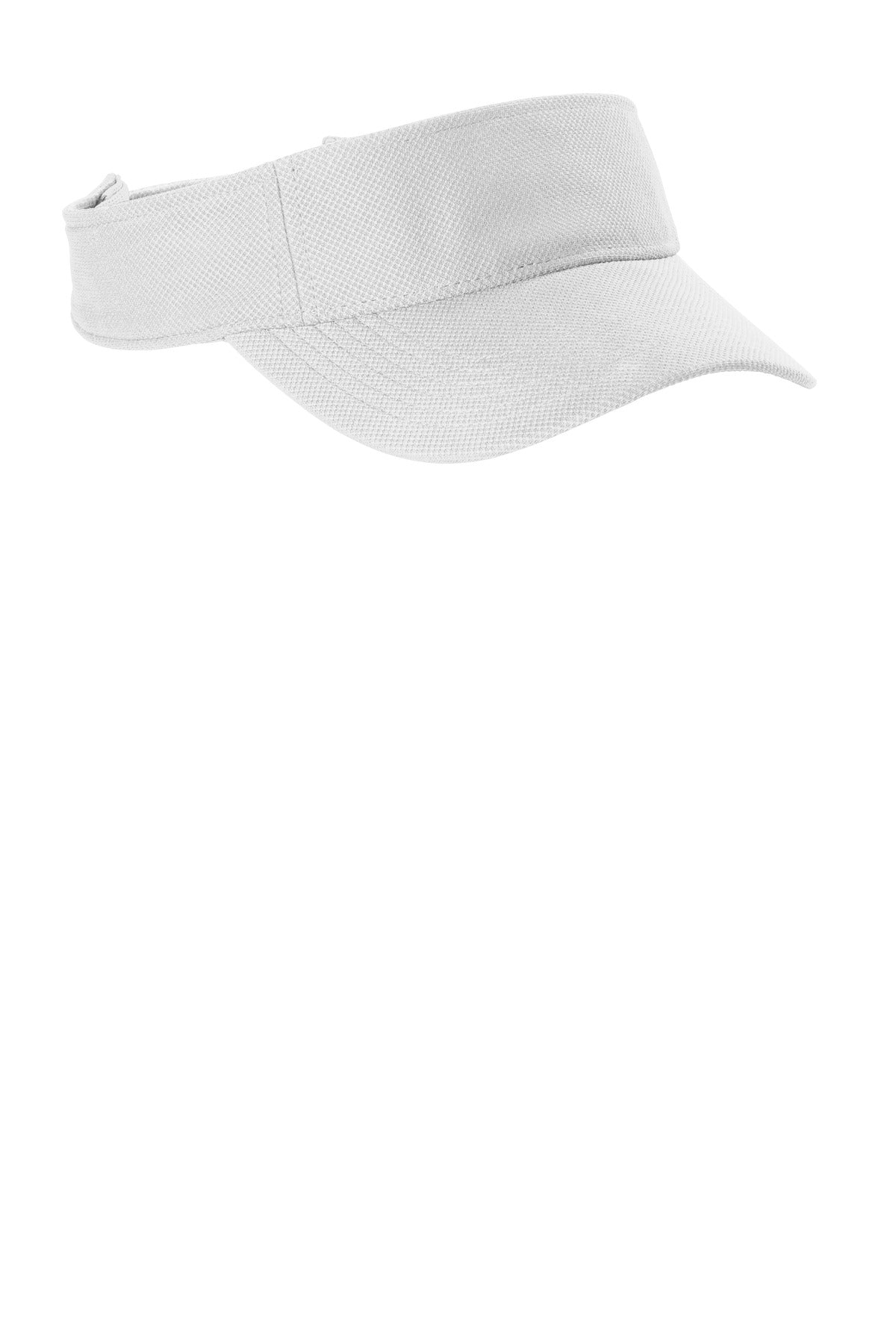 Custom White Action Visor STC51, personalized by SanCanDo Swag in Argyle, TX