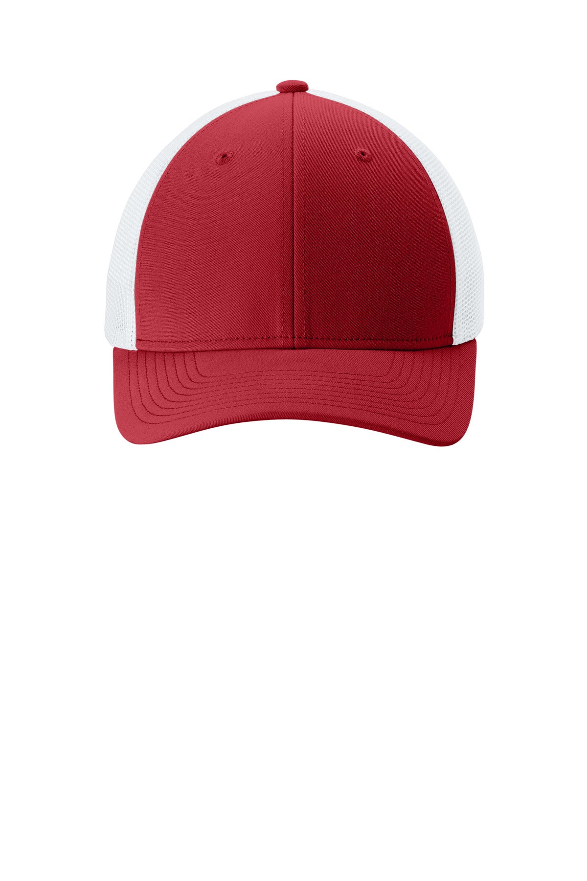Deep Red/ White | Front | hat_front