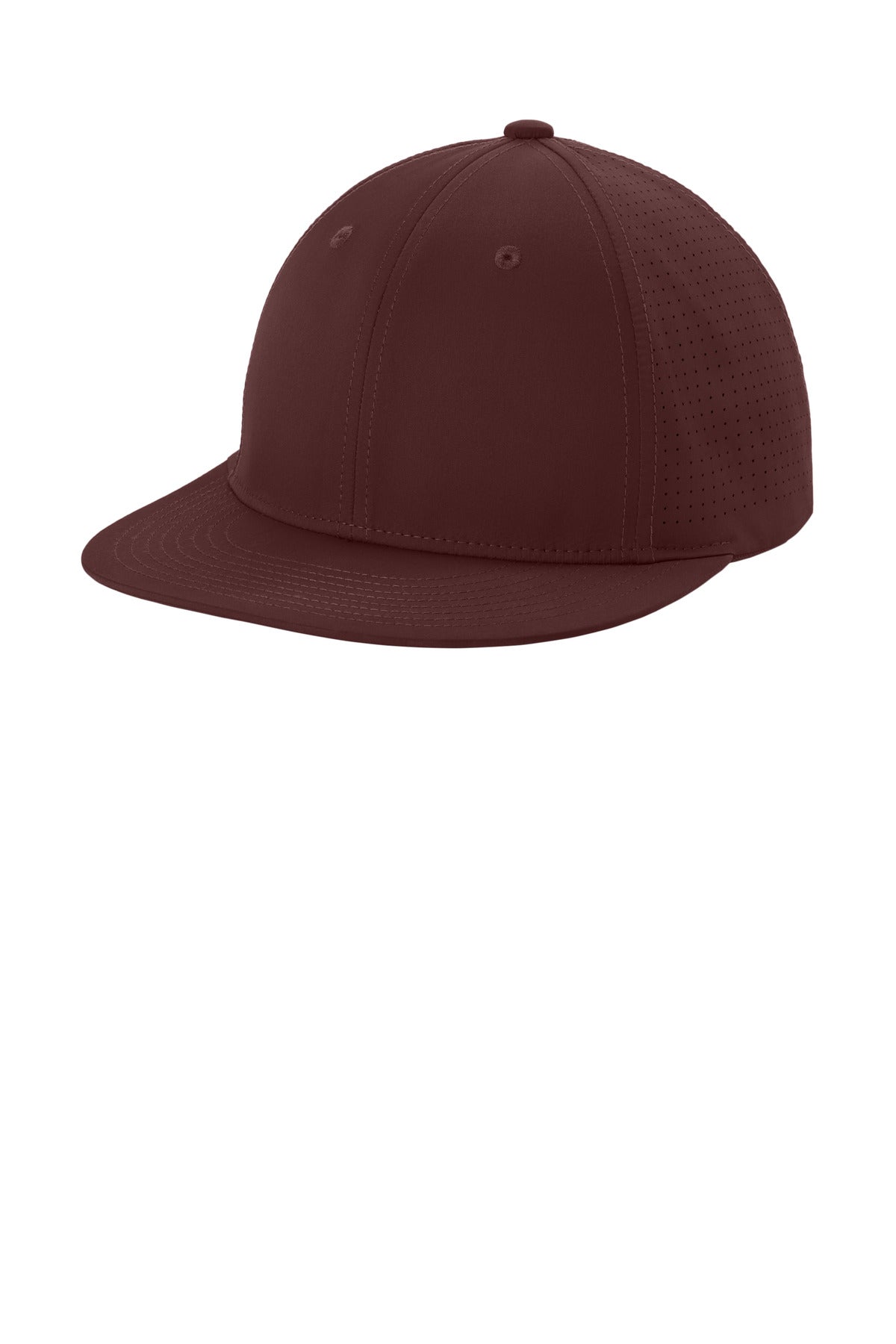 Custom Maroon Pro-Cut Stretch-Tek Cap STC64, personalized by SanCanDo Swag in Argyle, TX