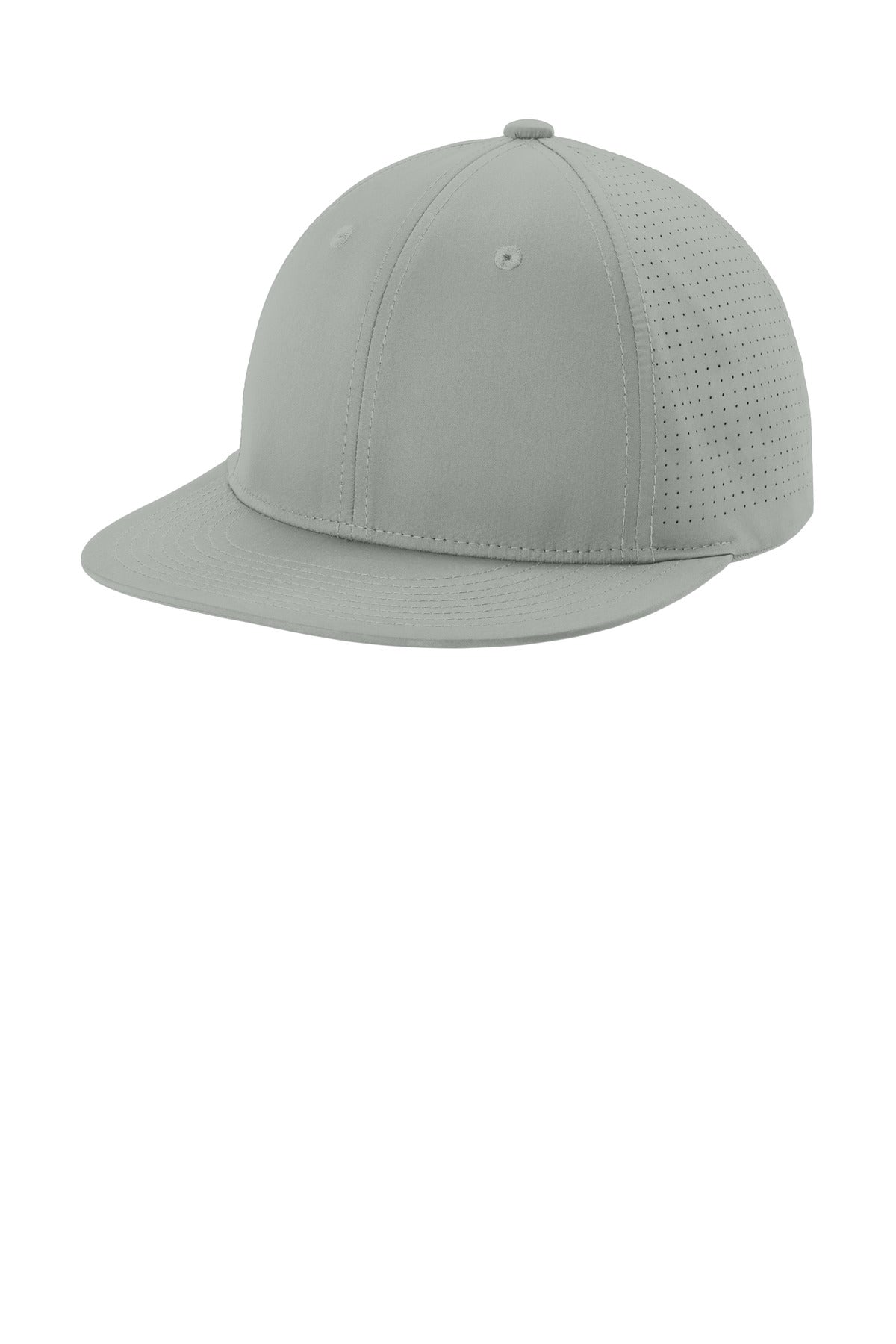 Custom Silver Pro-Cut Stretch-Tek Cap STC64, personalized by SanCanDo Swag in Argyle, TX