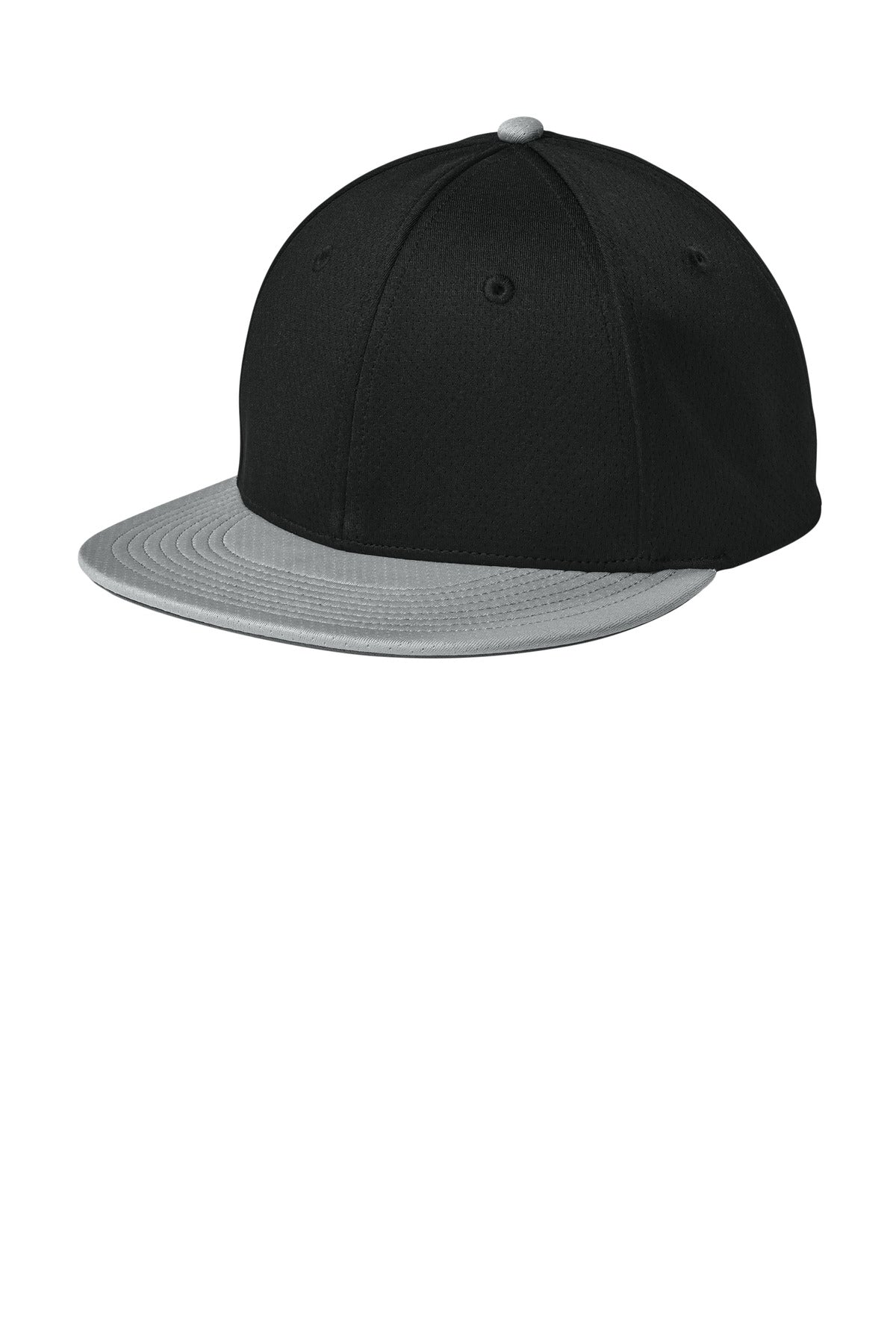 Custom Black/ Silver/ Black Impact Mesh Stretch-Tek Cap STC70, personalized by SanCanDo Swag in Argyle, TX