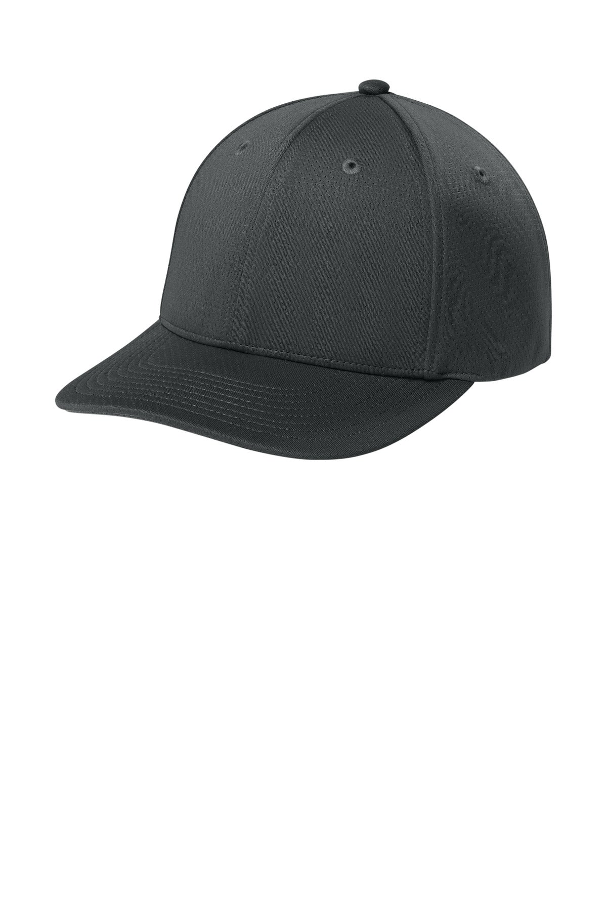 Custom Iron Grey Impact Mesh Stretch-Tek Adjustable Cap STC71, personalized by SanCanDo Swag in Argyle, TX