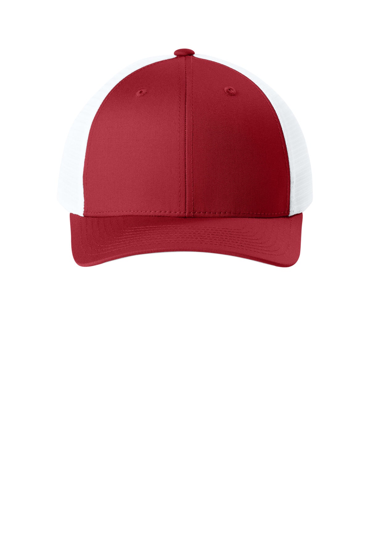 Deep Red/ White | Front | hat_front