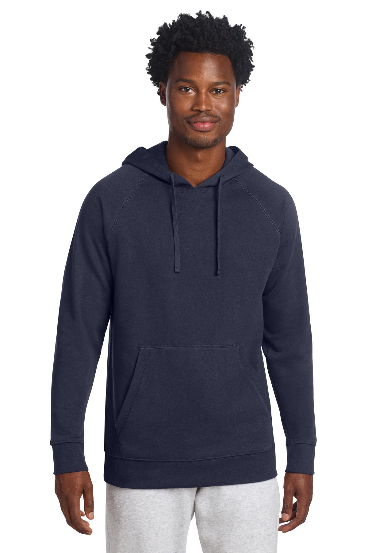 Custom True Navy Drive Fleece Pullover Hoodie STF200, personalized by SanCanDo Swag in Argyle, TX