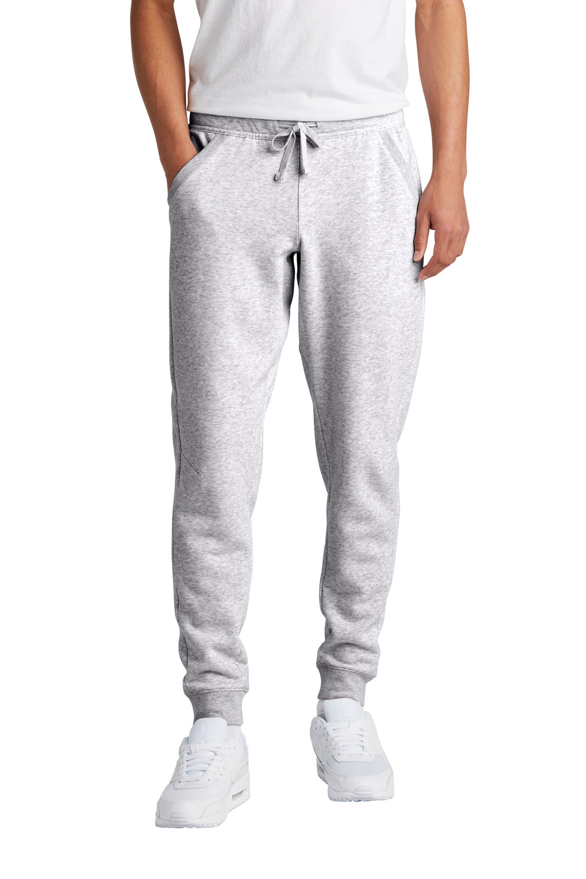Custom Athletic Heather Drive Fleece Jogger STF204, personalized by SanCanDo Swag in Argyle, TX