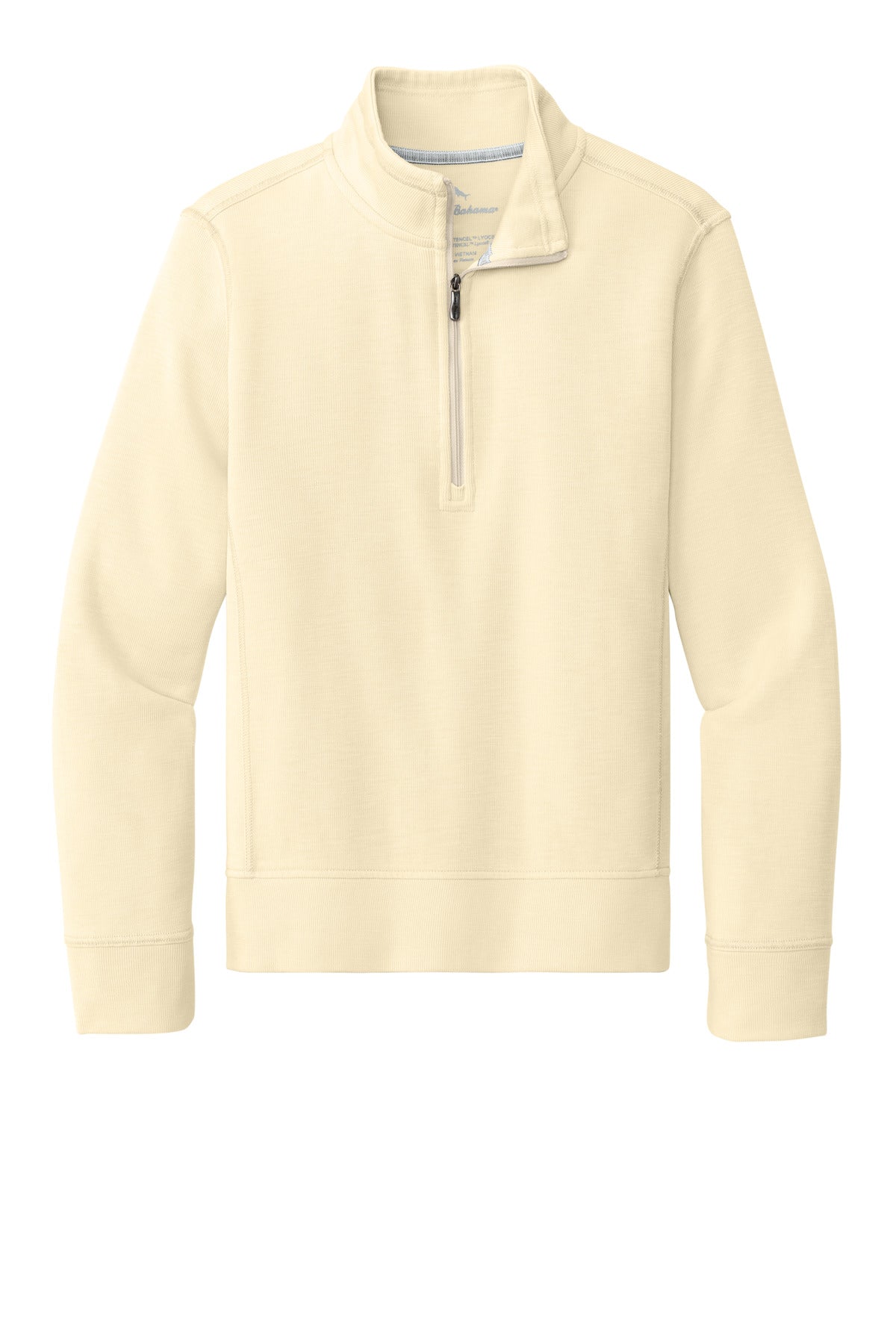 Custom Hazy Women's Coconut Bay 1/2-Zip SW222350TB, personalized by SanCanDo Swag in Argyle, TX