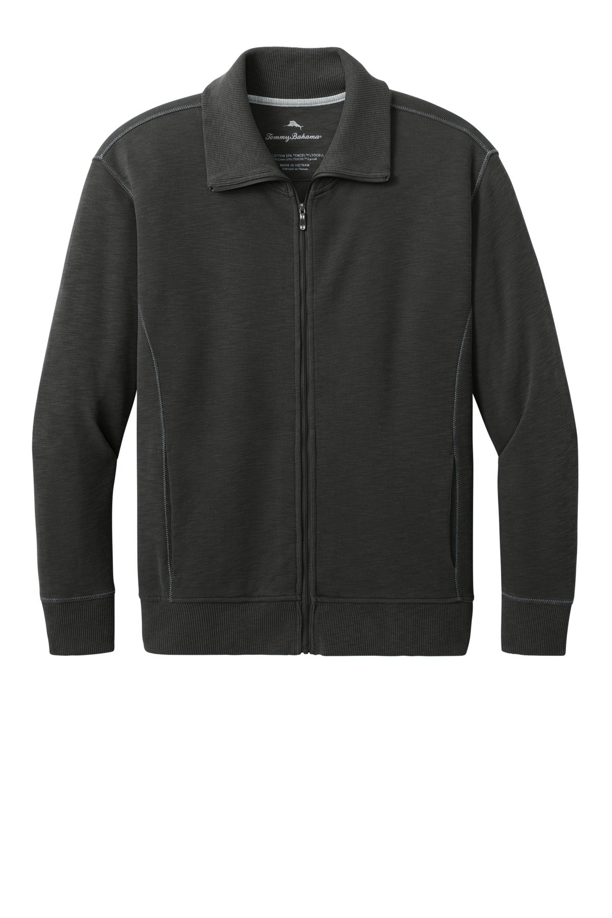 Custom Black Women's Coconut Bay Full-Zip SW222374TB, personalized by SanCanDo Swag in Argyle, TX