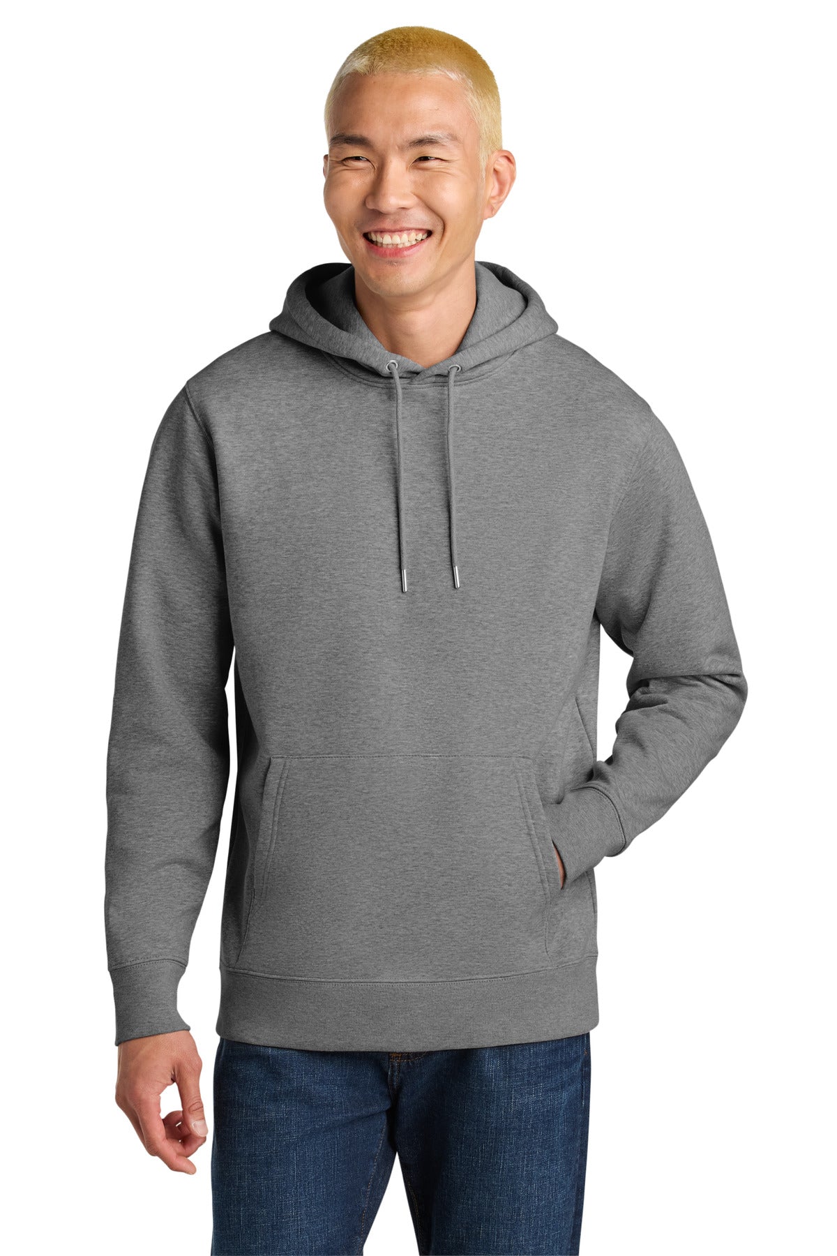 Custom Mid Heather Grey Unisex Cruiser 2.0 Hoodie SXU003, personalized by SanCanDo Swag in Argyle, TX