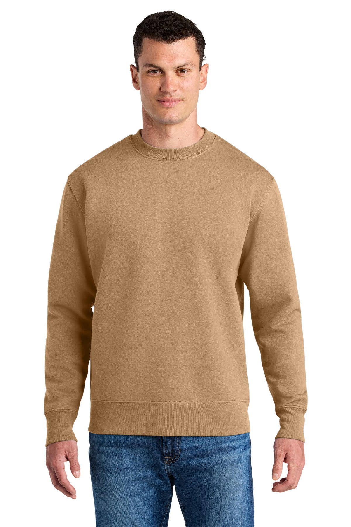 Custom Latte Unisex Changer 2.0 Crewneck SXU004, personalized by SanCanDo Swag in Argyle, TX