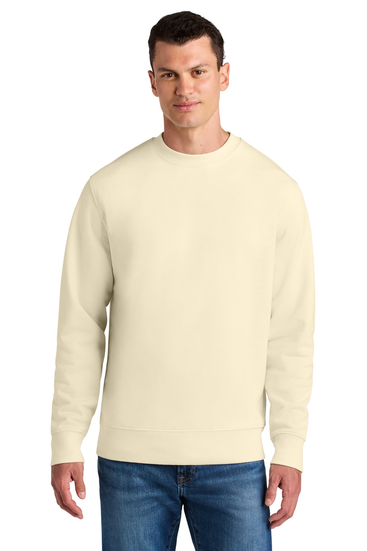 Custom Natural Raw Unisex Changer 2.0 Crewneck SXU004, personalized by SanCanDo Swag in Argyle, TX