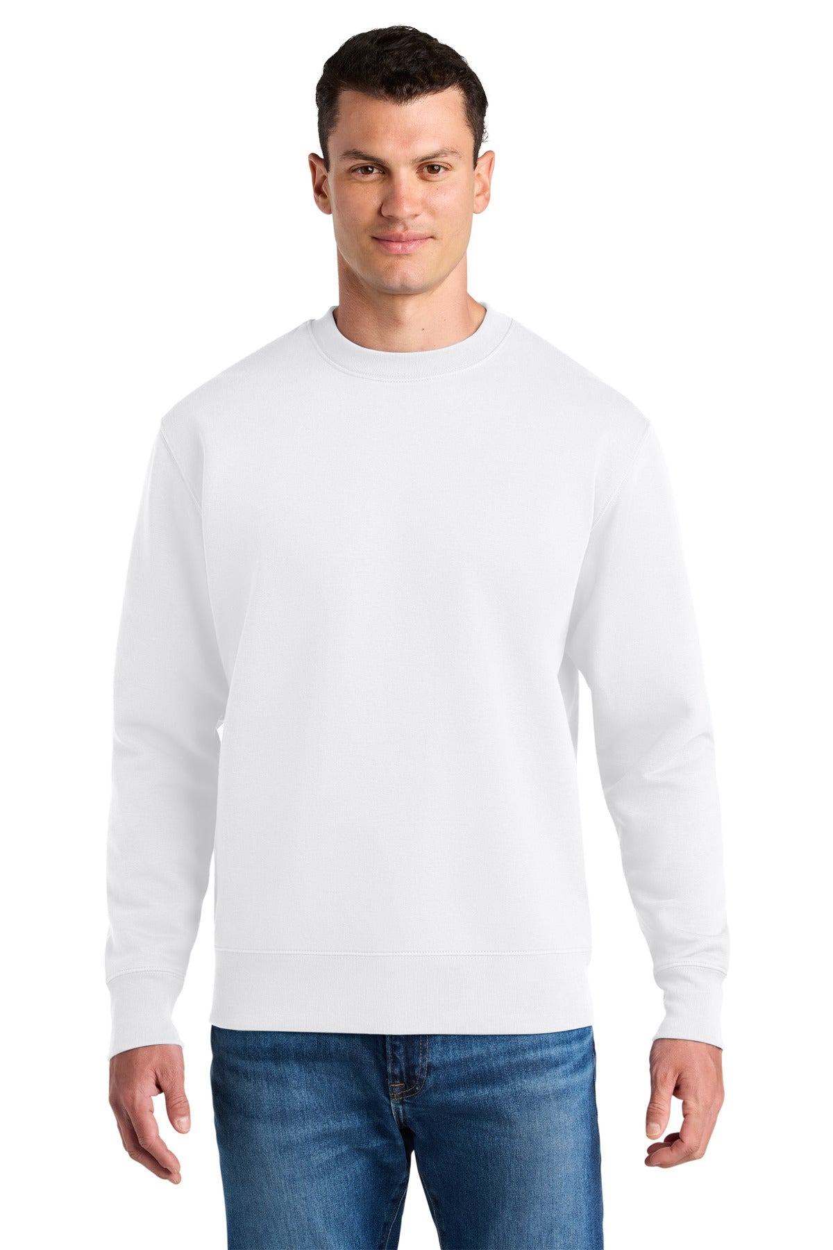 Custom White Unisex Changer 2.0 Crewneck SXU004, personalized by SanCanDo Swag in Argyle, TX