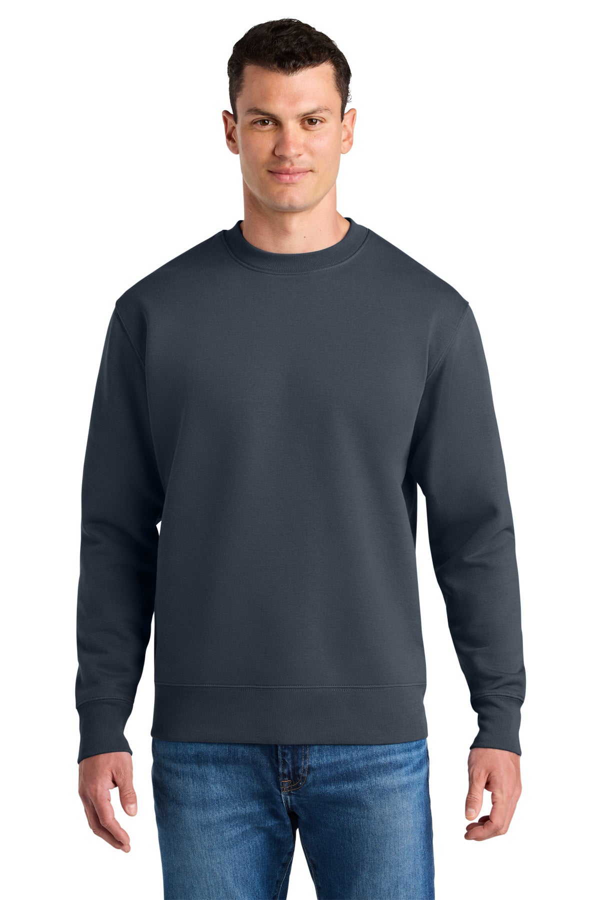 Custom India Ink Grey Unisex Changer 2.0 Crewneck SXU004, personalized by SanCanDo Swag in Argyle, TX