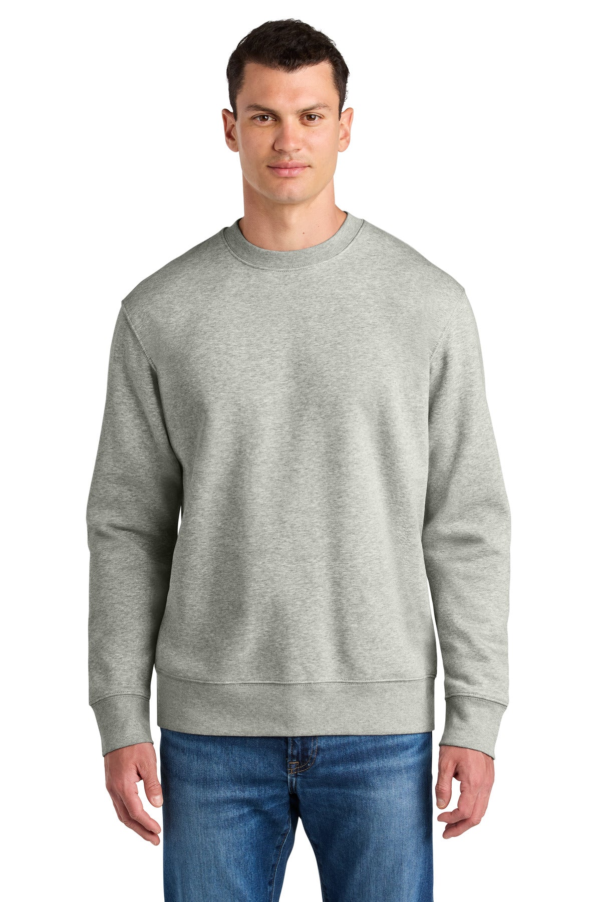 Custom Heather Grey Unisex Changer 2.0 Crewneck SXU004, personalized by SanCanDo Swag in Argyle, TX
