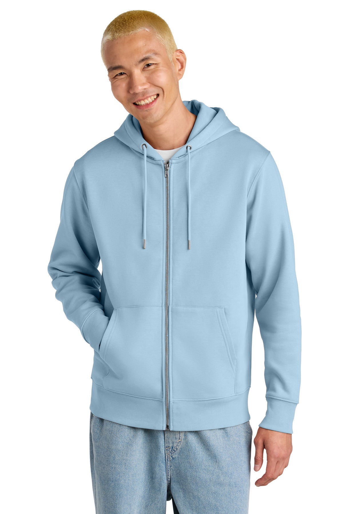 Custom Blue Soul Unisex Cultivator 2.0 Full-Zip Hoodie SXU005, personalized by SanCanDo Swag in Argyle, TX
