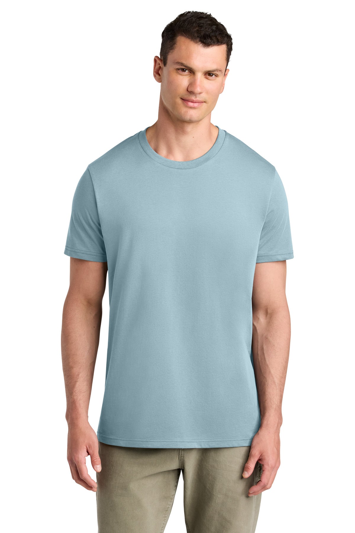Custom Sky Blue Unisex Crafter Tee SXU007, personalized by SanCanDo Swag in Argyle, TX