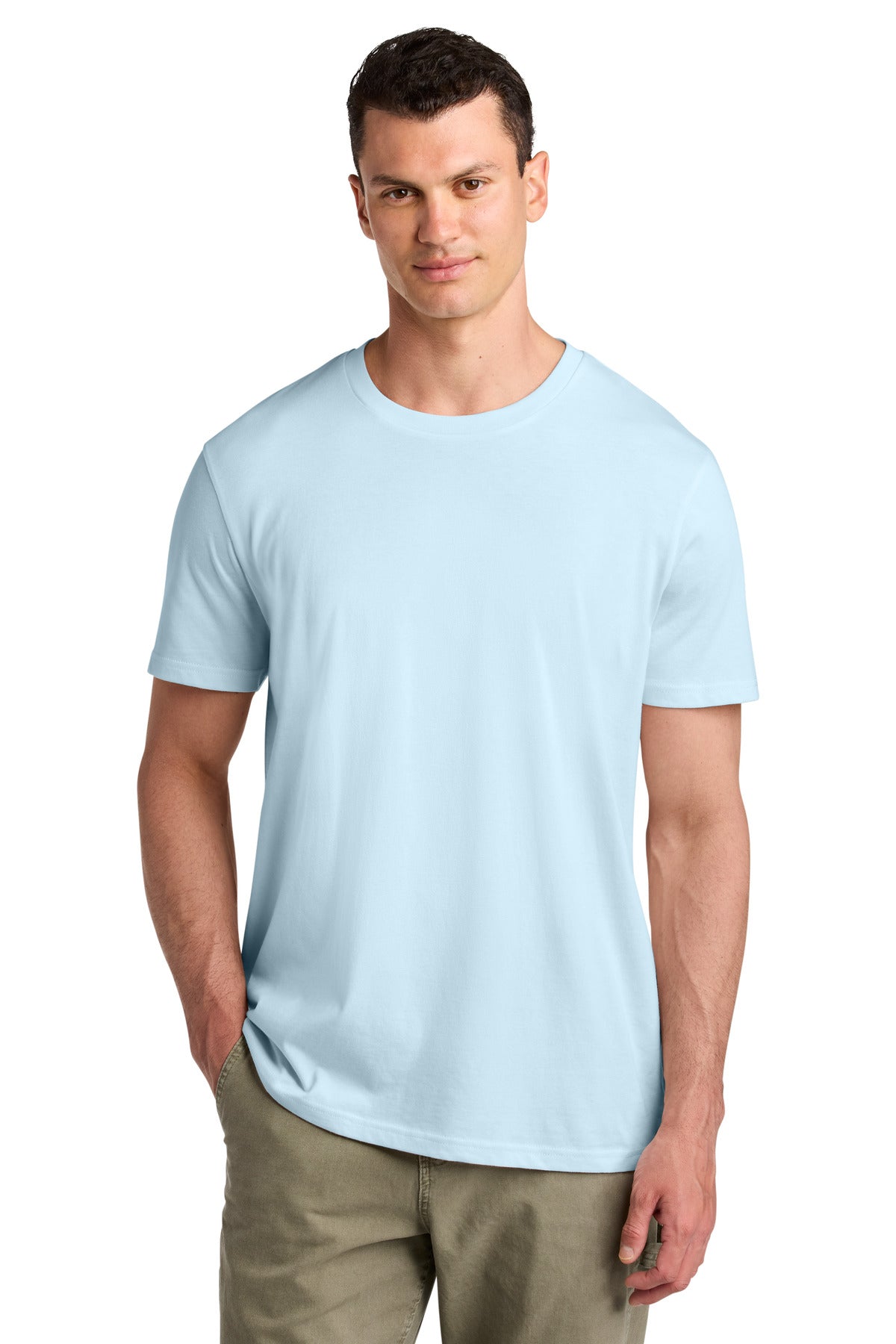Custom Blue Ice Unisex Crafter Tee SXU007, personalized by SanCanDo Swag in Argyle, TX