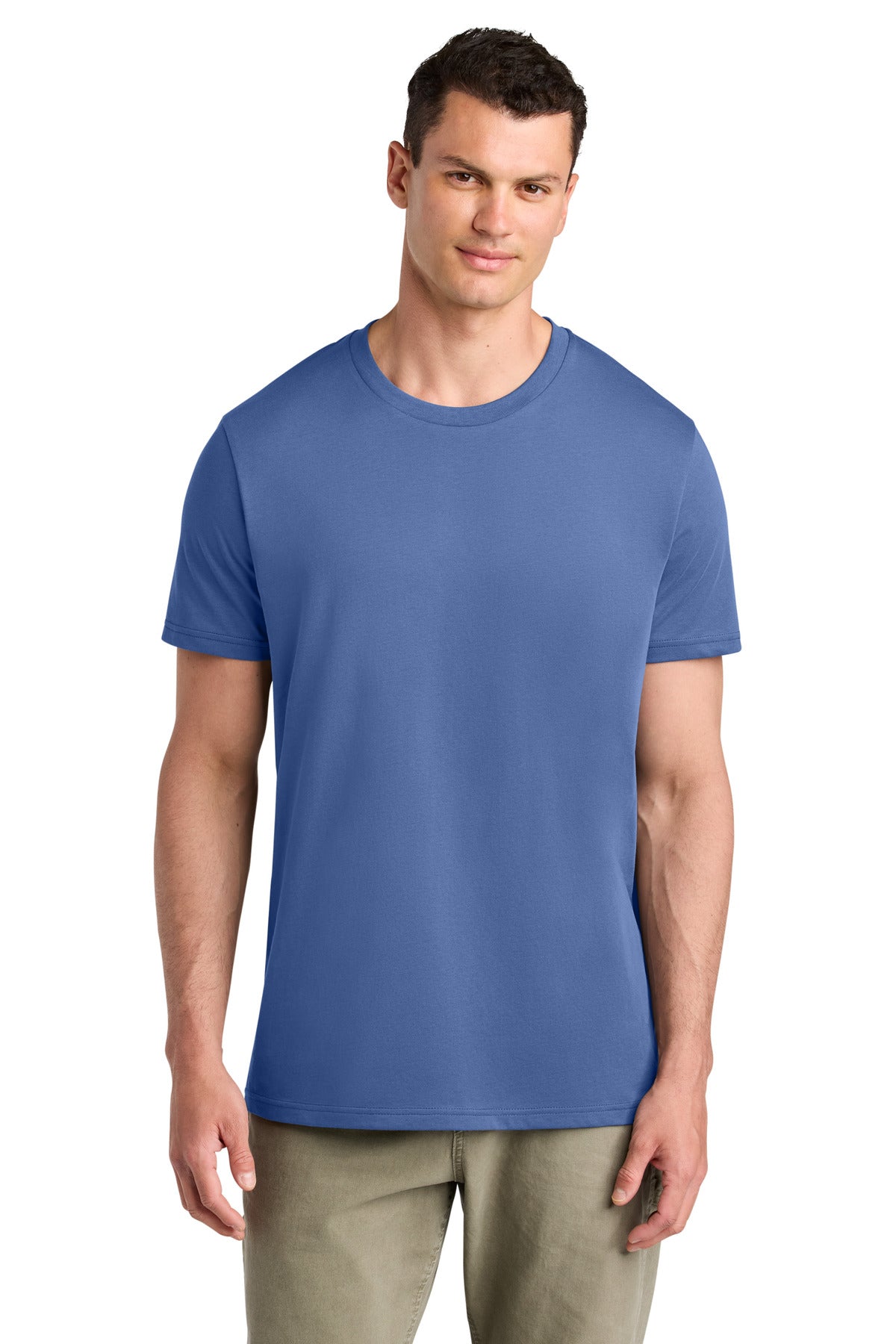 Custom Bright Blue Unisex Crafter Tee SXU007, personalized by SanCanDo Swag in Argyle, TX