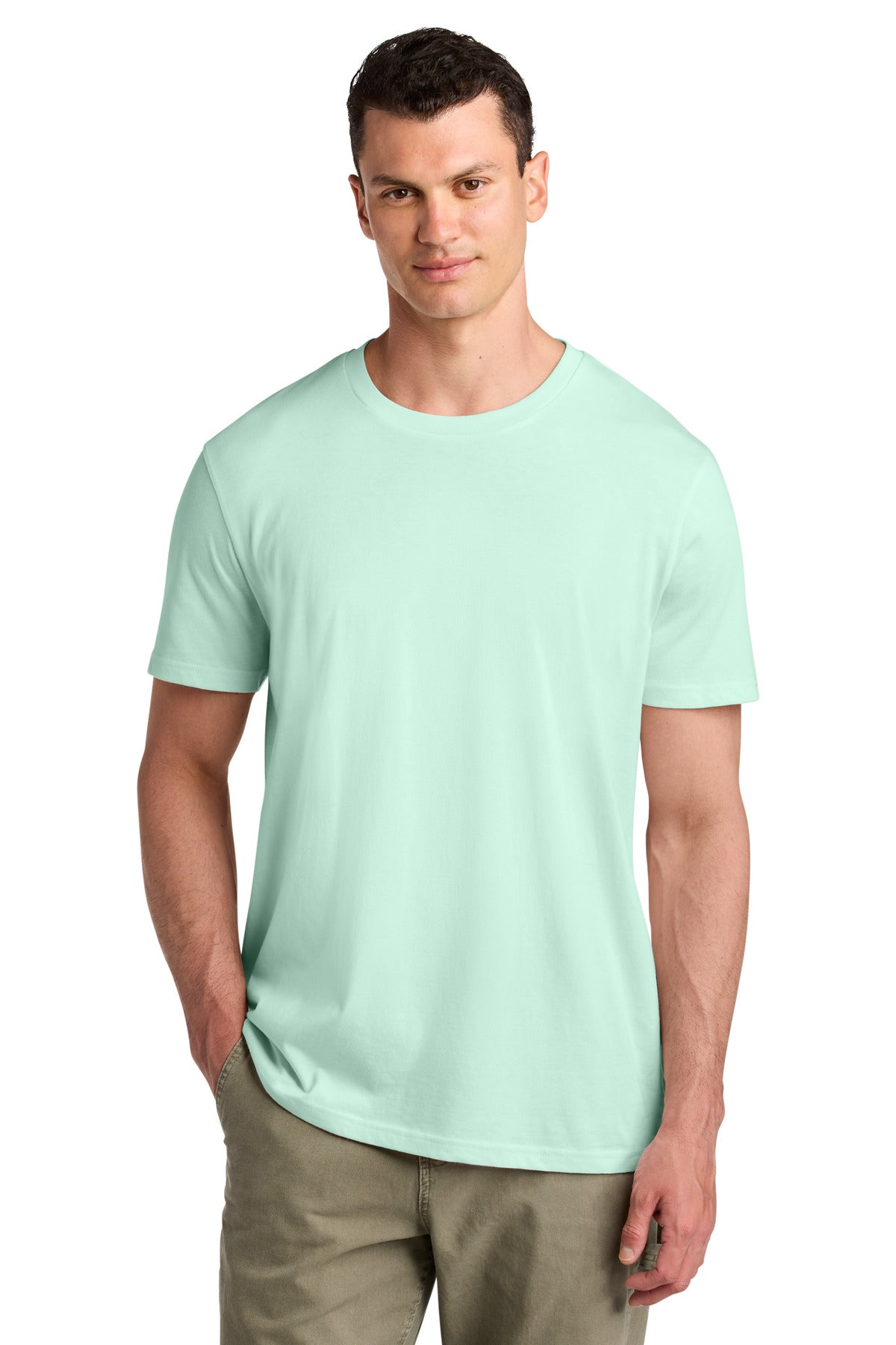 Custom Caribbean Blue Unisex Crafter Tee SXU007, personalized by SanCanDo Swag in Argyle, TX