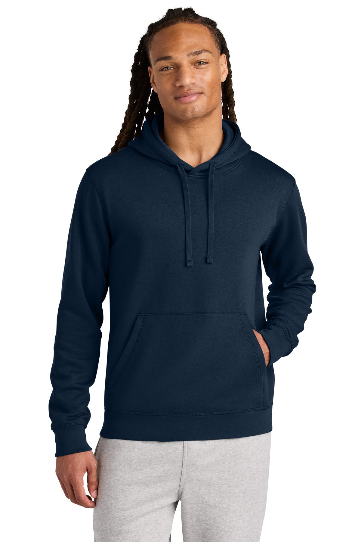 Custom French Navy Unisex Drummer 2.0 Hoodie SXU009, personalized by SanCanDo Swag in Argyle, TX