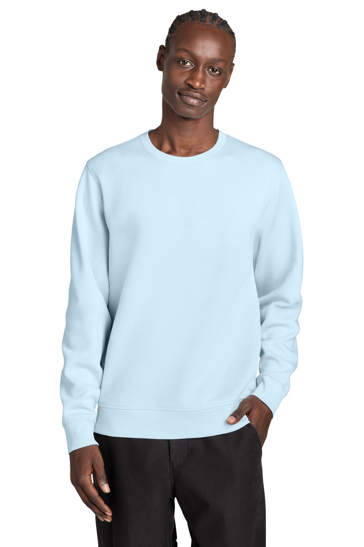 Custom Blue Ice Unisex Roller Crewneck SXU010, personalized by SanCanDo Swag in Argyle, TX