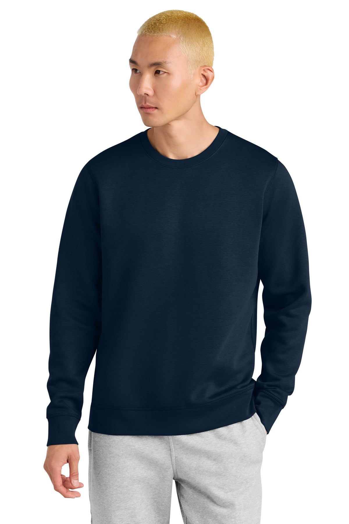 Custom French Navy Unisex Roller Crewneck SXU010, personalized by SanCanDo Swag in Argyle, TX