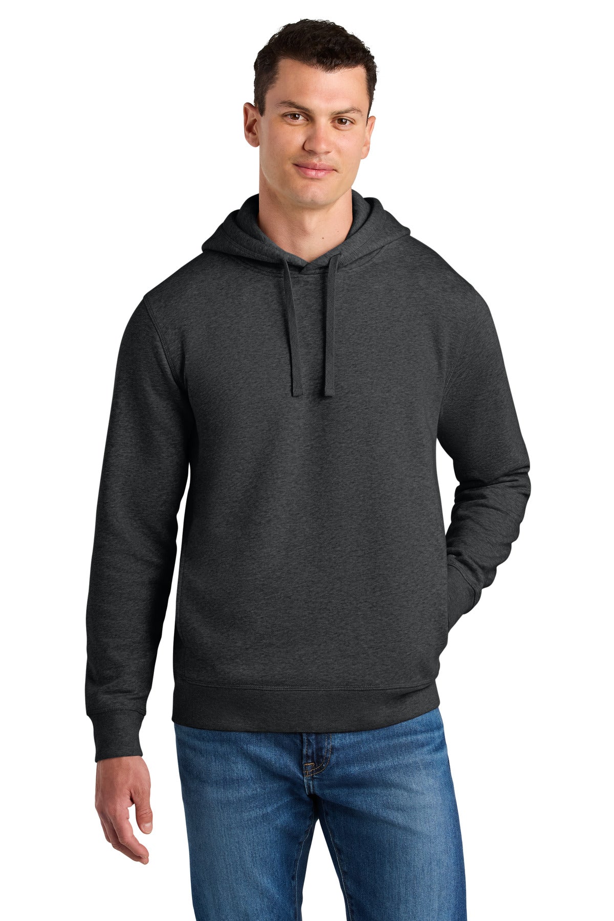 Custom Dark Heather Grey Unisex Sounder Hoodie SXU012, personalized by SanCanDo Swag in Argyle, TX