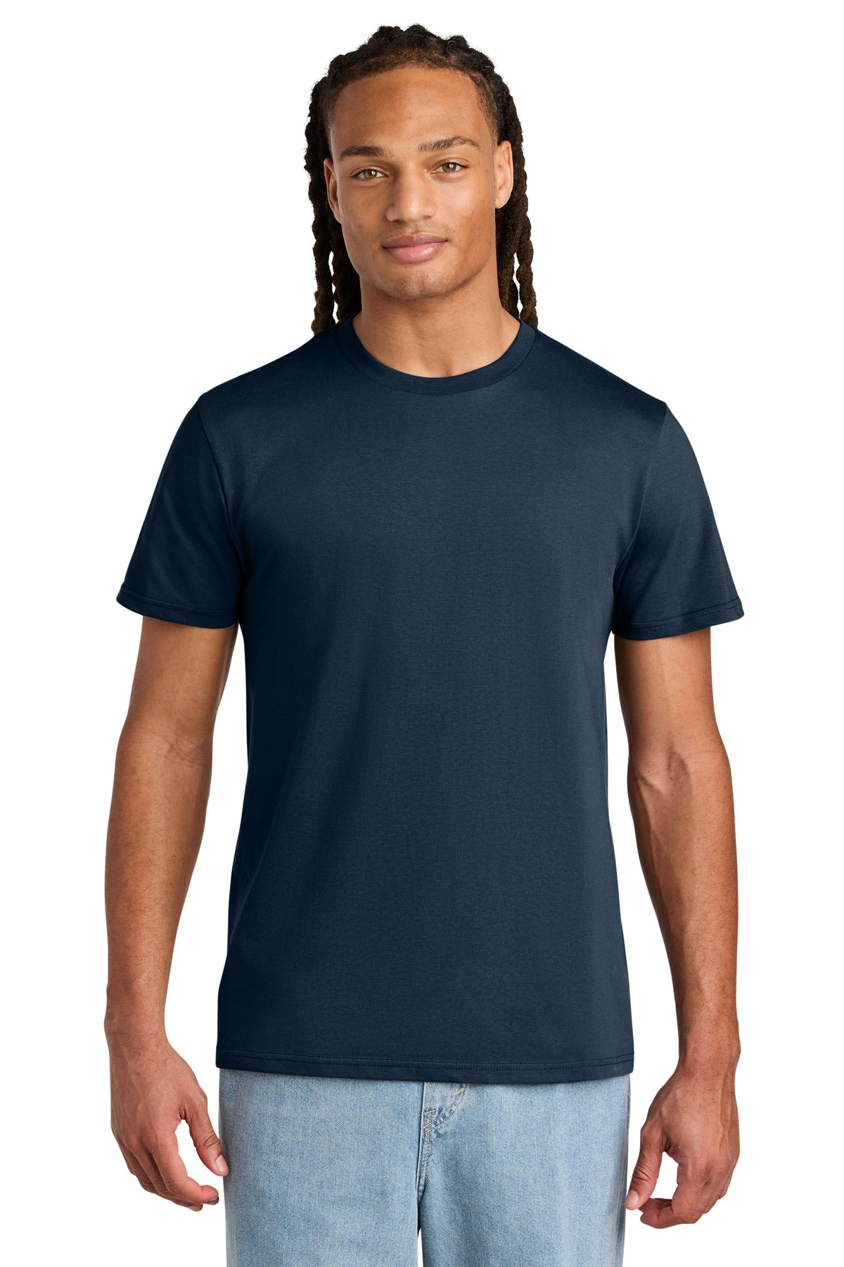 Custom French Navy Unisex Rocker Tee SXU016, personalized by SanCanDo Swag in Argyle, TX