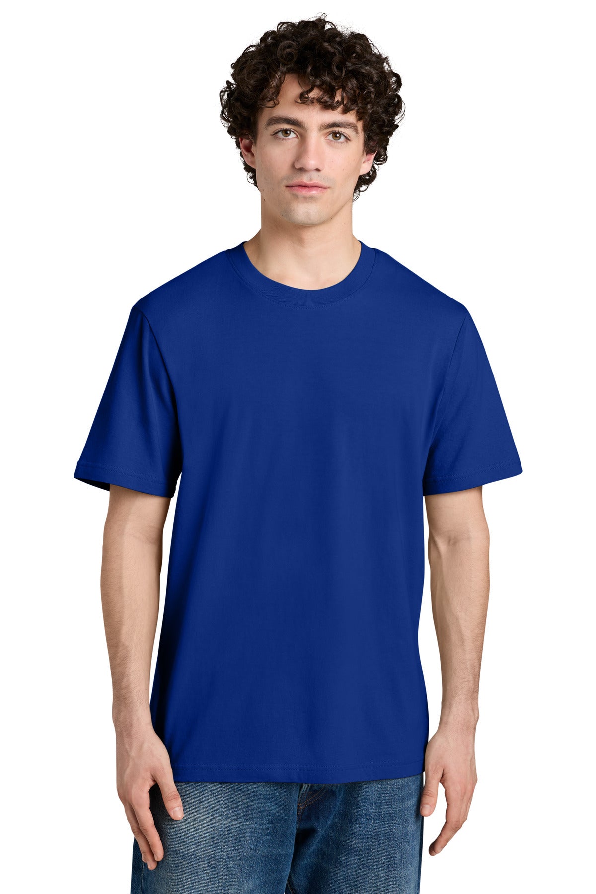 Custom Worker Blue Unisex Sparker 2.0 Tee SXU017, personalized by SanCanDo Swag in Argyle, TX