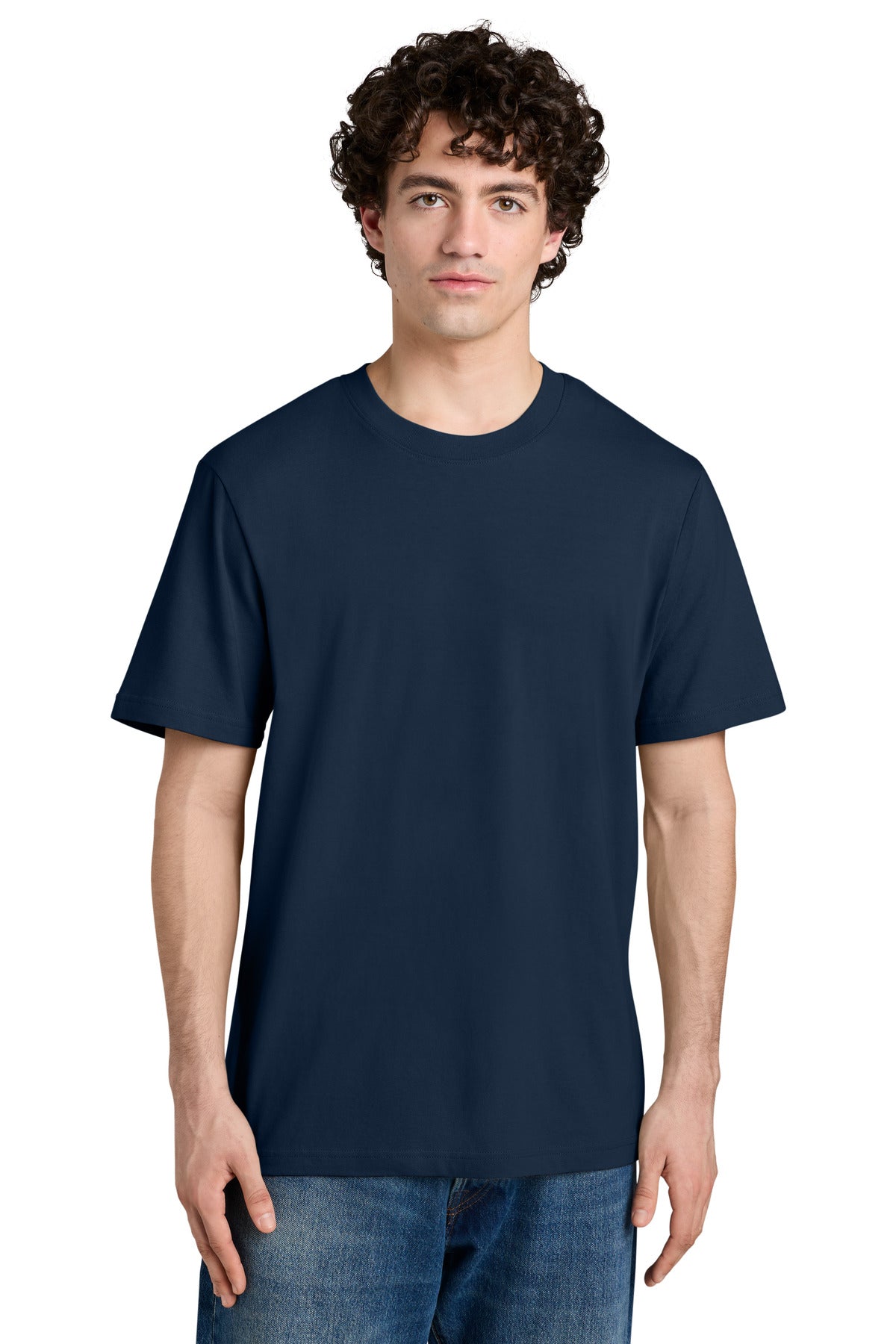 Custom French Navy Unisex Sparker 2.0 Tee SXU017, personalized by SanCanDo Swag in Argyle, TX