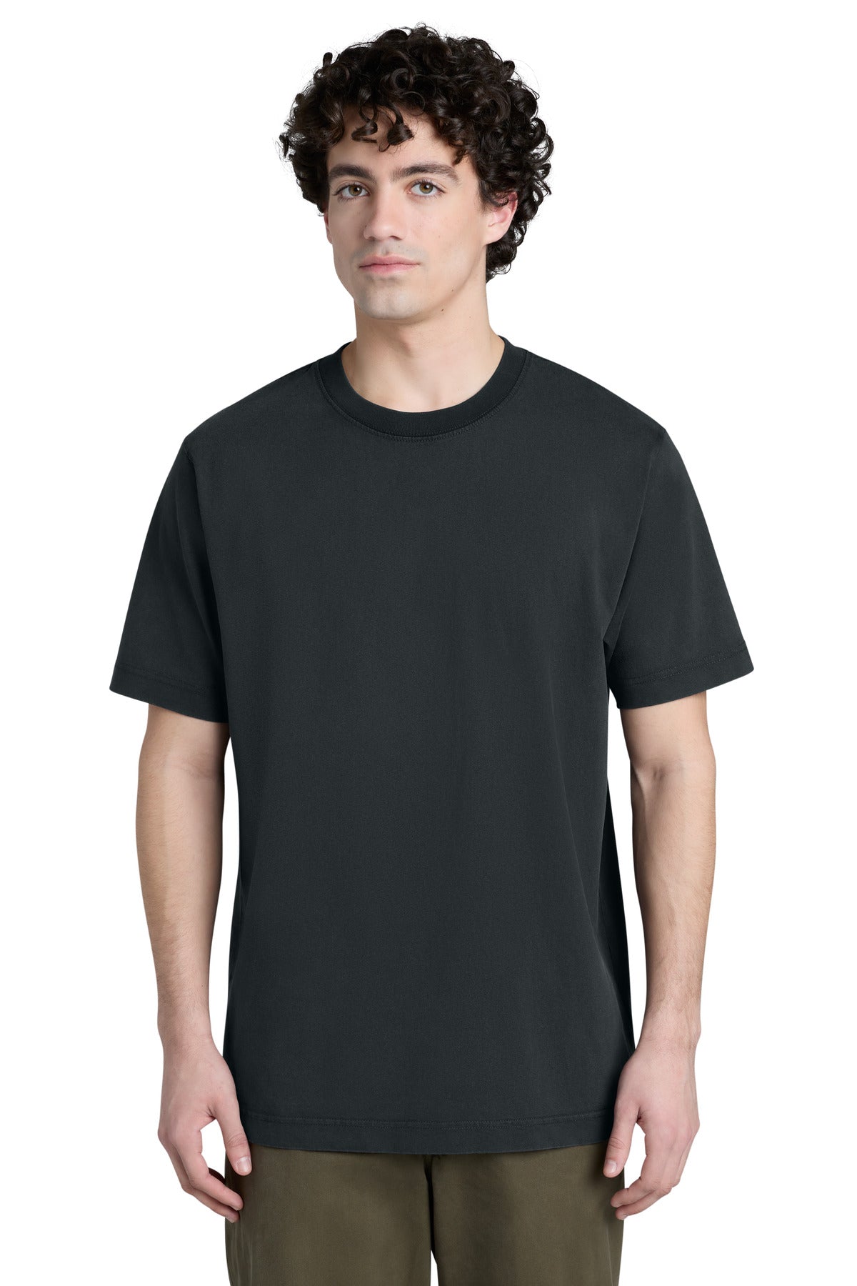Custom G. Dyed Black Rock Freestyler Vintage Heavyweight Tee SXU019, personalized by SanCanDo Swag in Argyle, TX