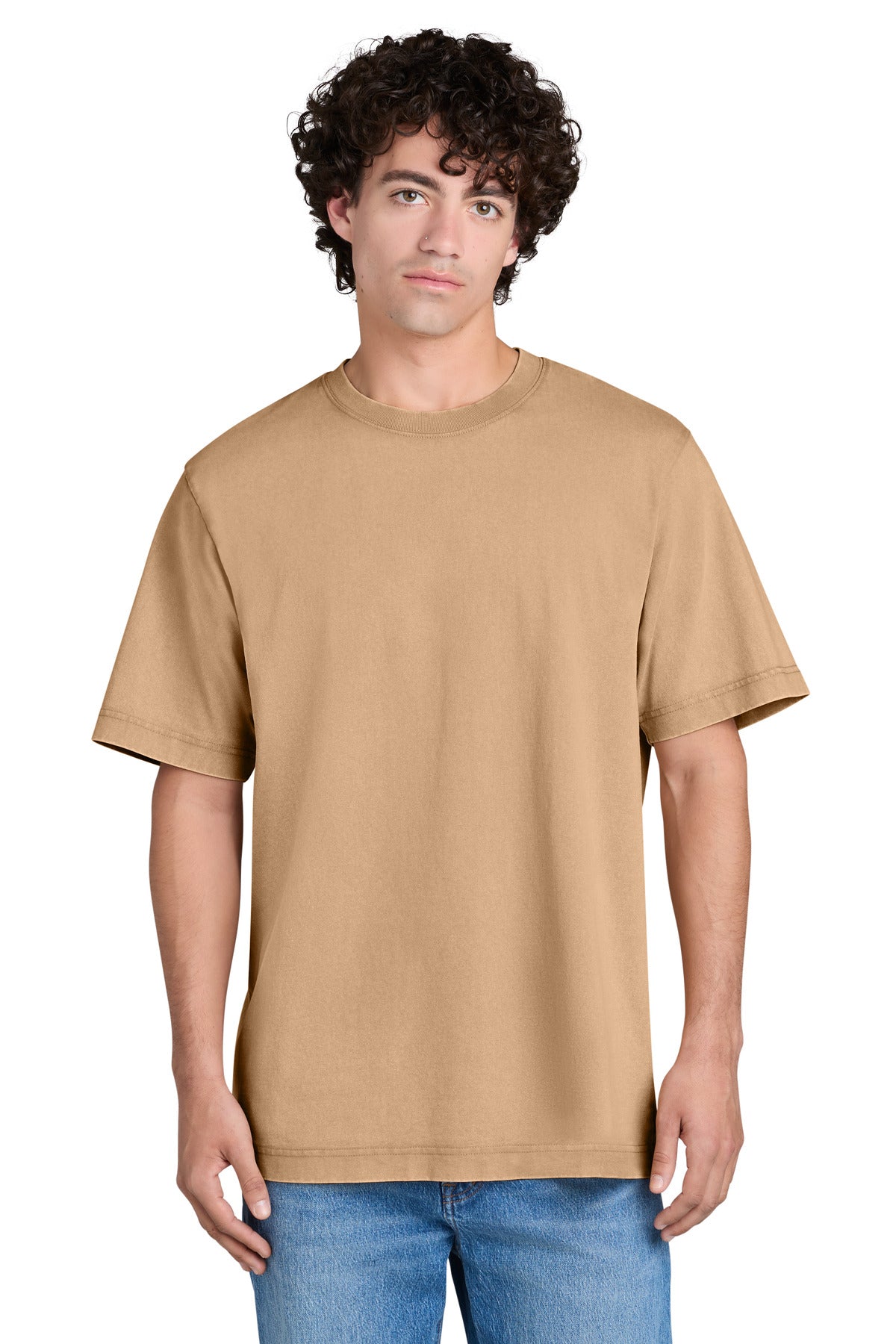 Custom G. Dyed Latte Freestyler Vintage Heavyweight Tee SXU019, personalized by SanCanDo Swag in Argyle, TX