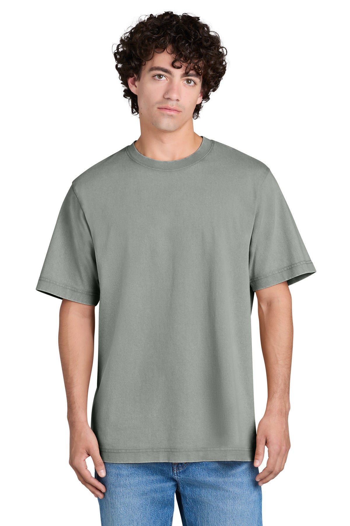 Custom G. Dyed Misty Grey Freestyler Vintage Heavyweight Tee SXU019, personalized by SanCanDo Swag in Argyle, TX