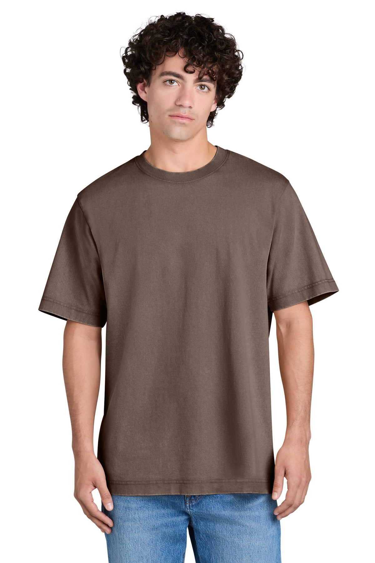 Custom G. Dyed Mocha Freestyler Vintage Heavyweight Tee SXU019, personalized by SanCanDo Swag in Argyle, TX